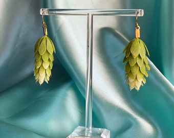 Hops Greenery Earrings