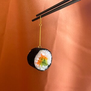 Sushi Roll Pom Poms Single