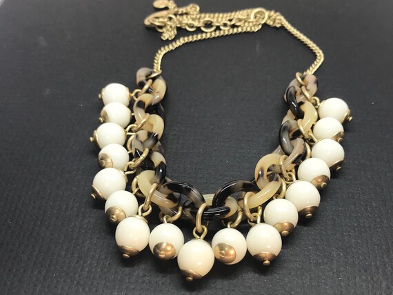 J Crew small pearl drop necklace,Choker collar ne… - image 6