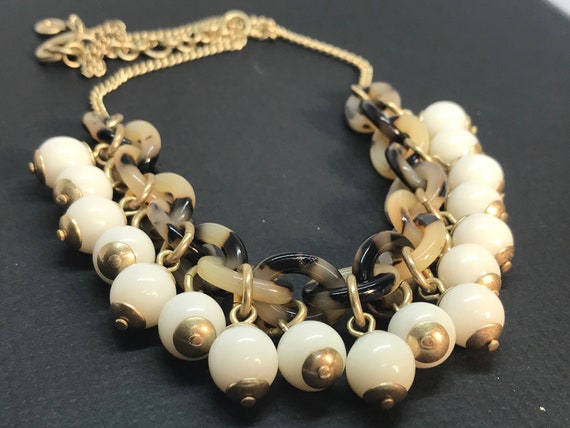 J Crew small pearl drop necklace,Choker collar ne… - image 10