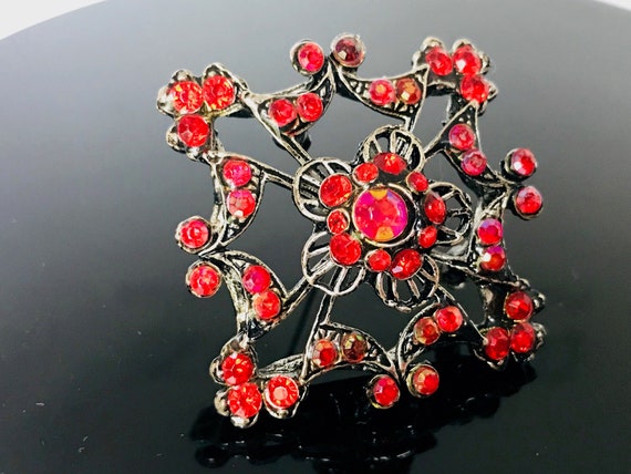 Red Hawaiian Hibiscus Flower Pin Brooch And Pendant – Fantasyard