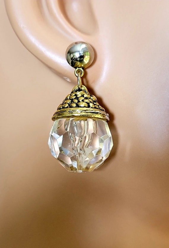 Large crystal teardrop earrings,crystal earrings … - image 10