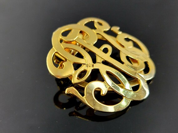 Scarf Clip, Pin, Gold Tone, 1960s Vintage Jewelry – OurBoudoir
