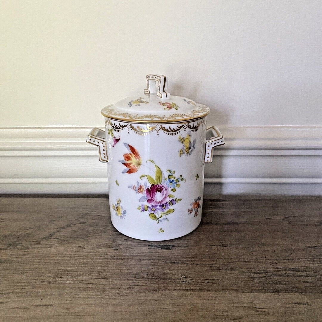 Vintage Boston Condensed Milk Jar With Lid Richard Briggs Etsy