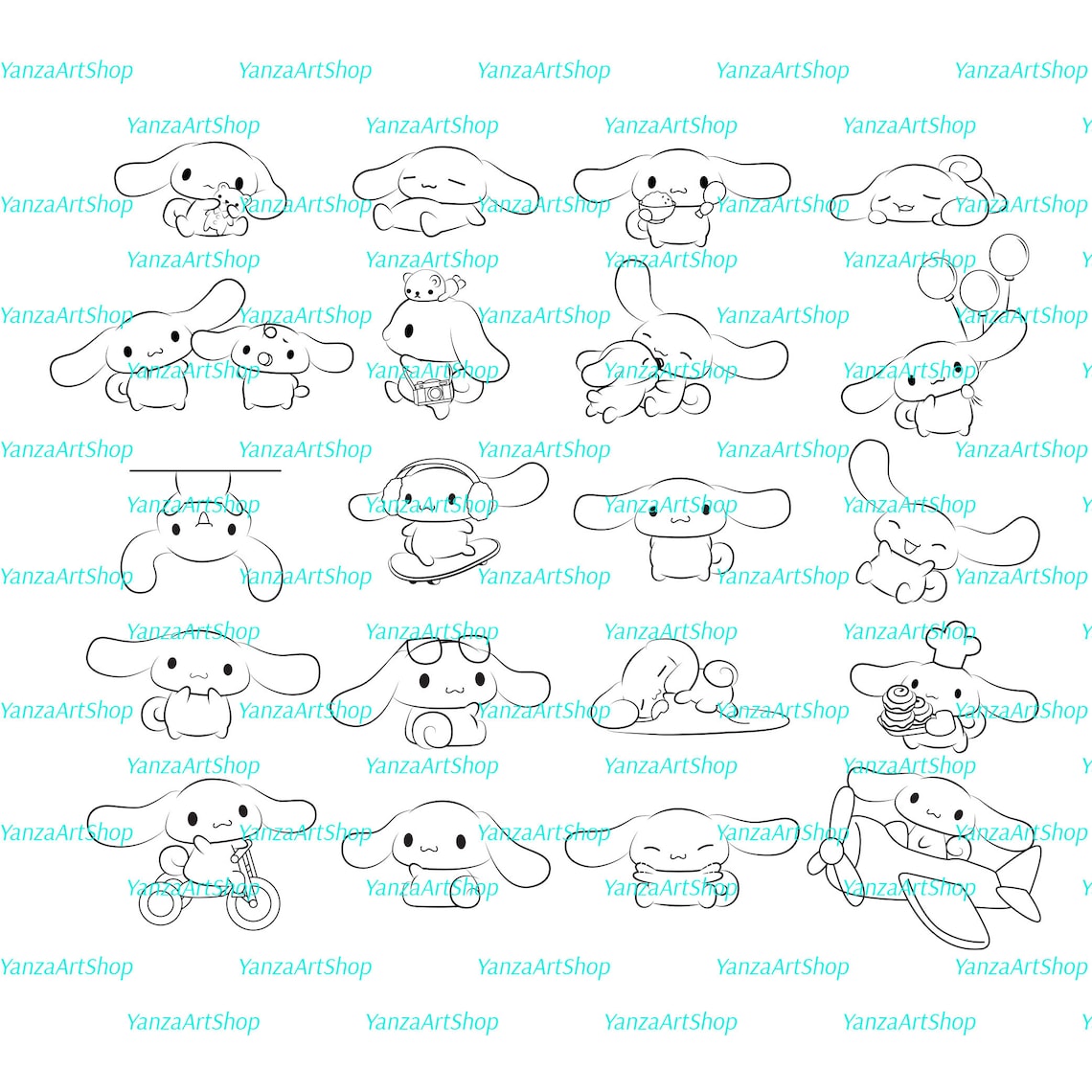 Cinnamoroll Template Cinnamoroll Template
