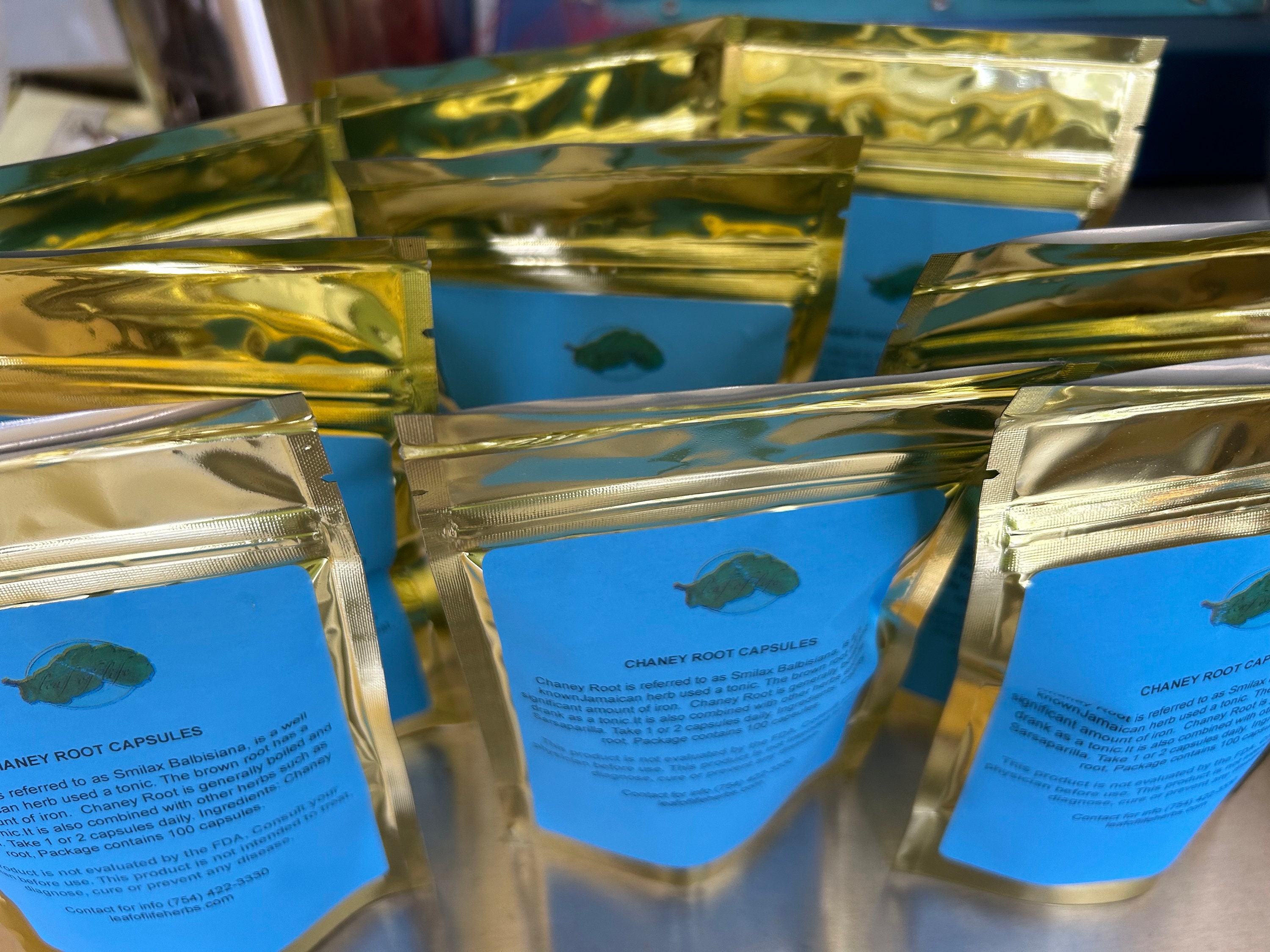 Jamaican Chaney Root Capsules: Wildcrafted Alkaline Herbs in Vegetarian ...