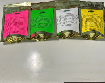 Detox Cleanse Package 4pack vegetarian #0 capsules wildcrafted and organic alkaline herbs