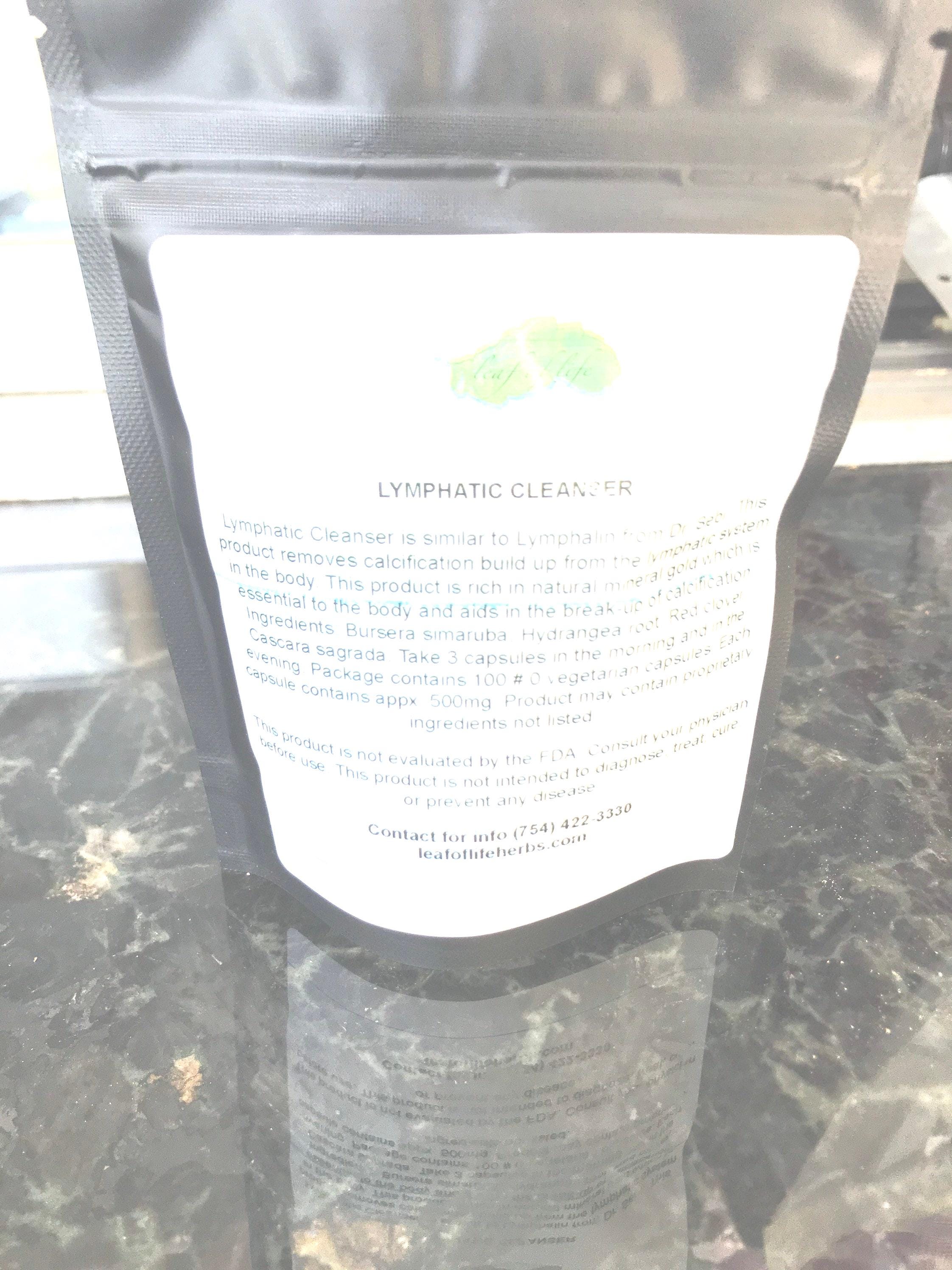 PureHealth Lymph System Support Supplement – 60 Capsules, Reduce Swelling, Vegan