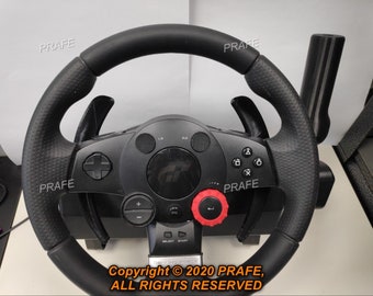 Logitech Driving Force GT Force Feedback Steering Wheel Bundle (Playst –  J2Games, volante logitech driving force gt 