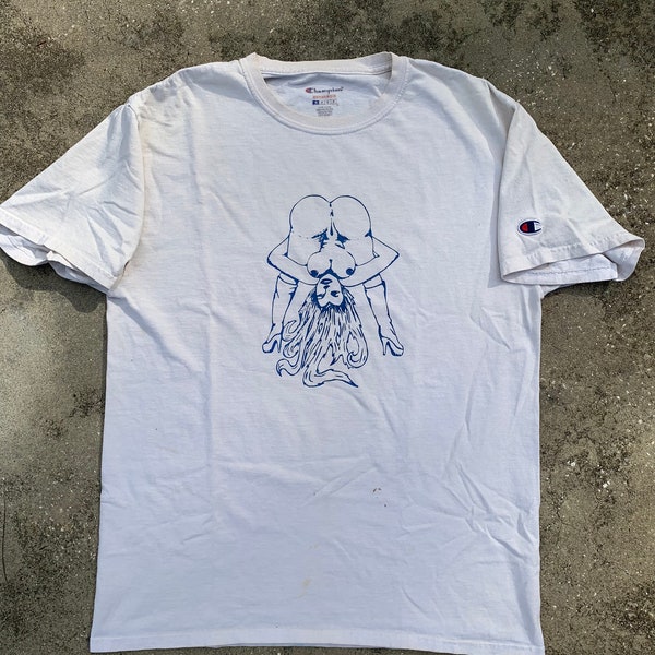 Y2K Champion Lady Bits Graphic Tee