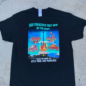 Y2K San Francisco Fest Journey Steve Miller Band et The Doobie Brothers Tour Tee