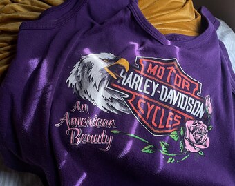 Vintage HD-motorcyklar Crop Tank