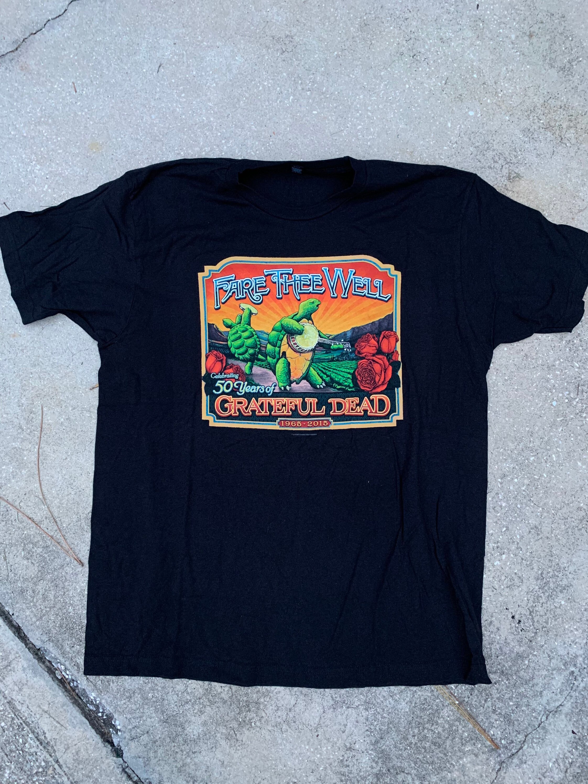 50th Anniversary Grateful Dead Graphic Tee - Etsy