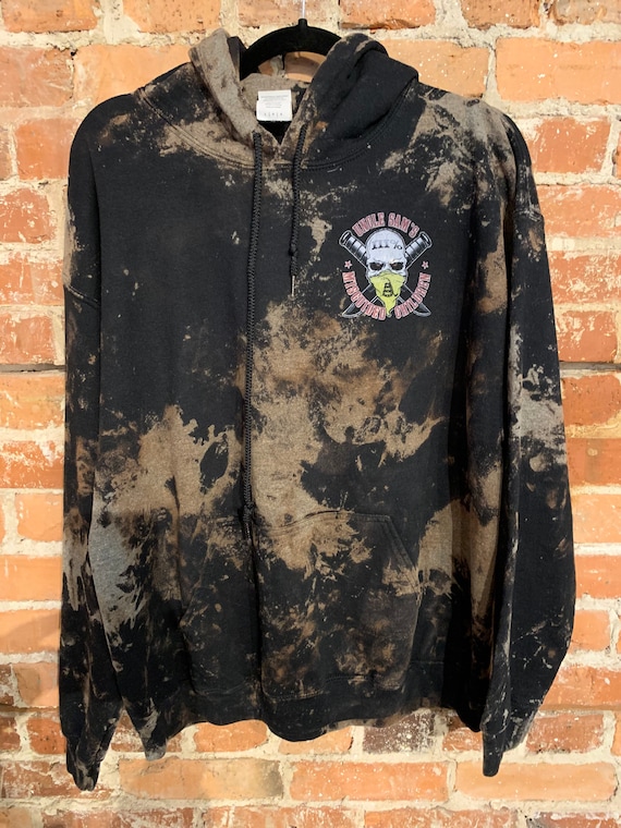 Trashed Uncle Sams Biker Hoodie