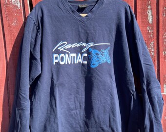 Pontiac Racing V-ringad tröja