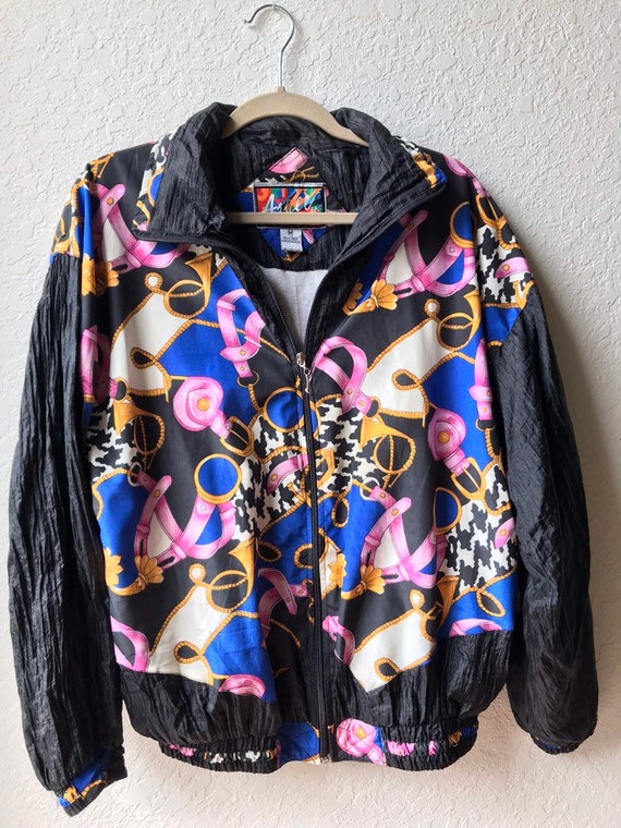 Vintage Argee Sport VERSACE Lookalike Windbreaker - image 1