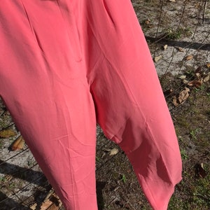 Vintage Hoch taillierte Seidenhose