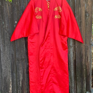 Vintage Japanese Embroidered Robe