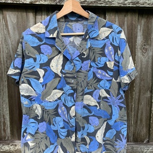 Vintage Tropical Button Up