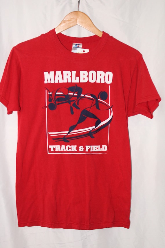 Vintage Marlboro Track and Field Graphic Tee