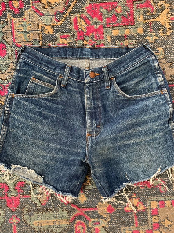 90s Rustler Cut off Denim Shorts | Etsy