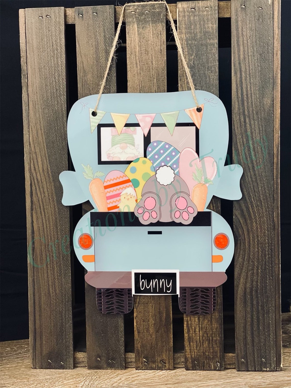 Truck decorative door hanger 2 design options available Etsy