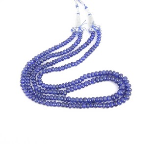 45 Perline Di Calcedonio Blu 8mm – Pietre Naturali Per Creazione Gioielli Con Cordino Elastico
