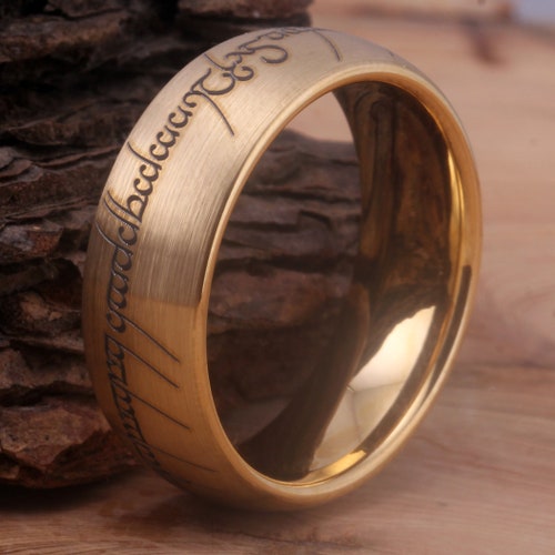 Custom Order for Steph Personalized Custom shops Ring Elvish Ring, Custom Elvish Text Ring Elvish Wedding Ring