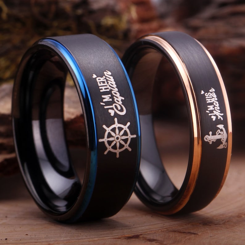Anchor Ring Captain Ring Nautical Ring Anchor Jewelry Nautical Ring ...