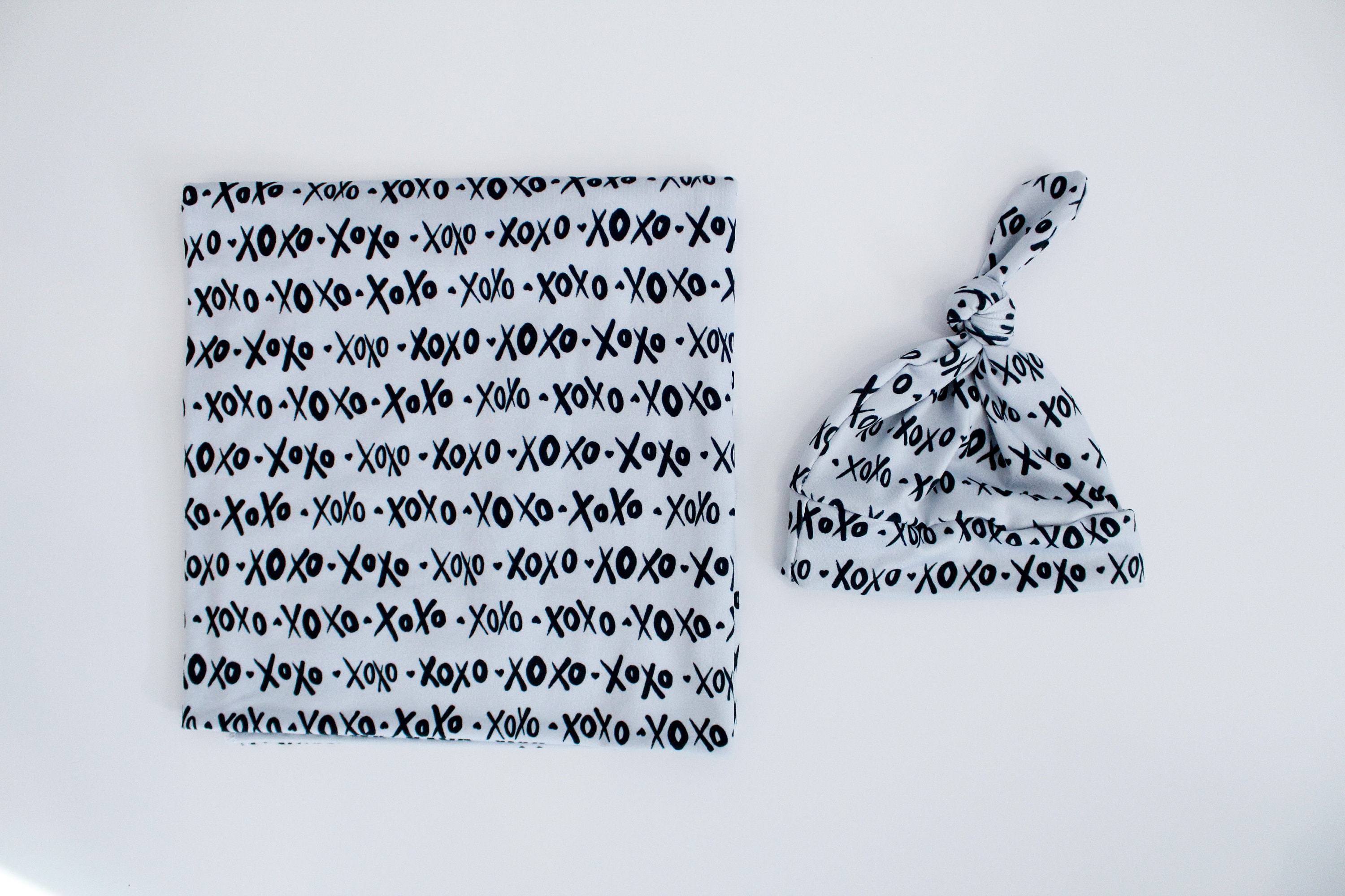 Xoxo Baby Swaddle Blanket Newborn Swaddle Girl Baby Blanket Etsy