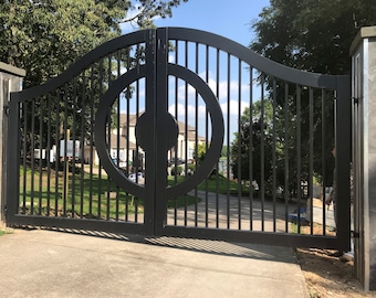 Driveway /Estate gates / wrought iron “Lake Spivey Gates “