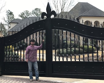 Driveway /wrought iron /estate gates “The Scout g” Gate “