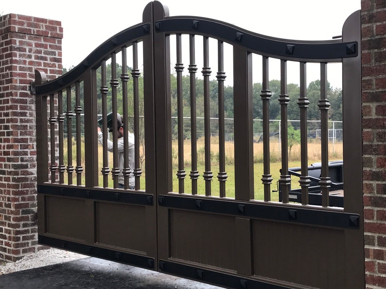 Driveway /estate Gates / Wrought Iron /entry Gate the Ella Grace Gates