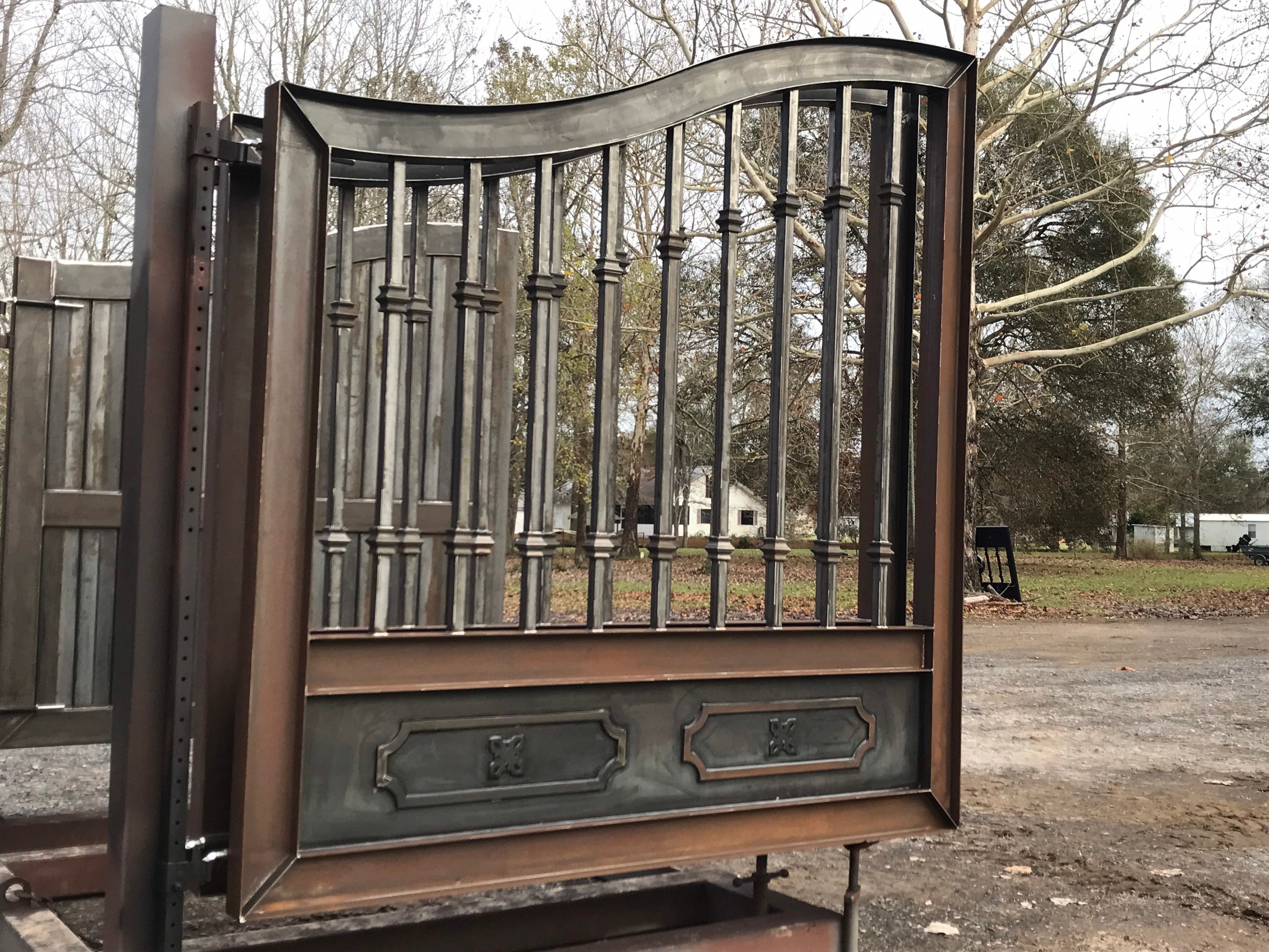 Driveway Gates/estate Gates / Wrought Iron/ Medieval Gates the Fresina Gate Etsy
