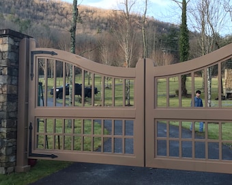Driveway /wrought iron /estate gates “The CLAY Gate”
