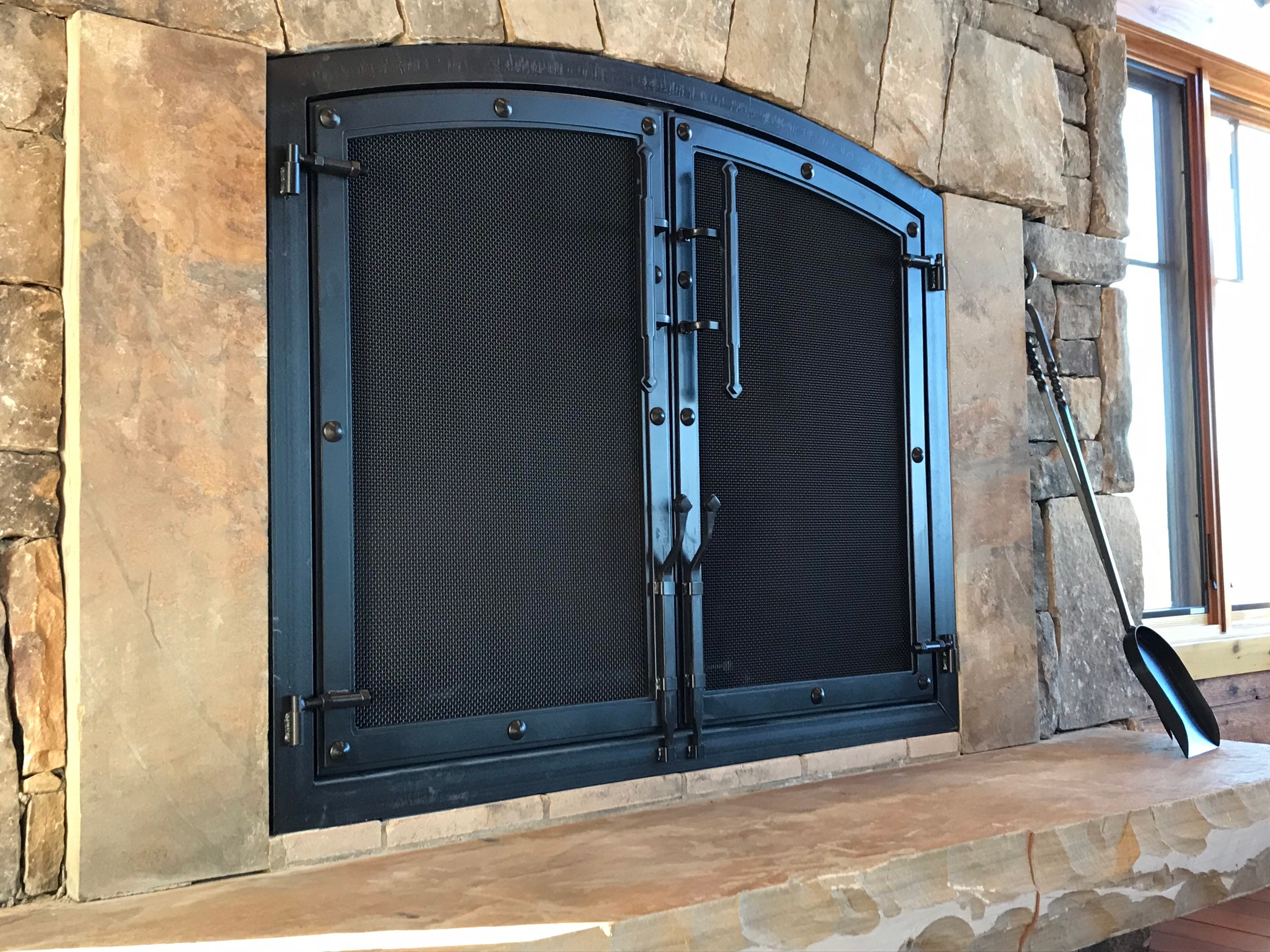 Fireplace, Wrought Iron, Screens - Etsy