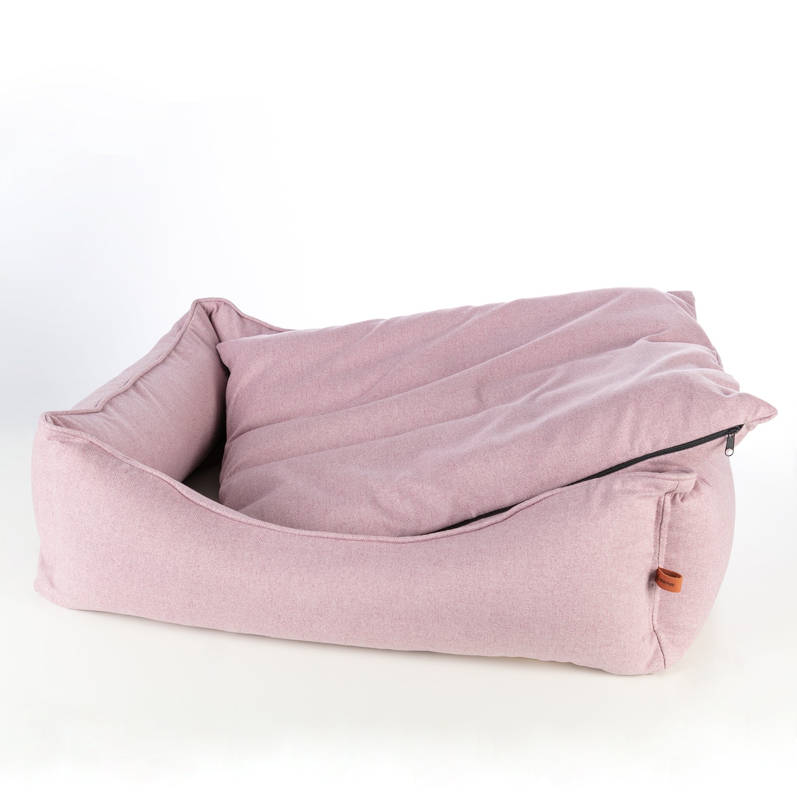 Pink dog bed. Dog soft mattress. Best dog beds. Small pet bed. Etsy