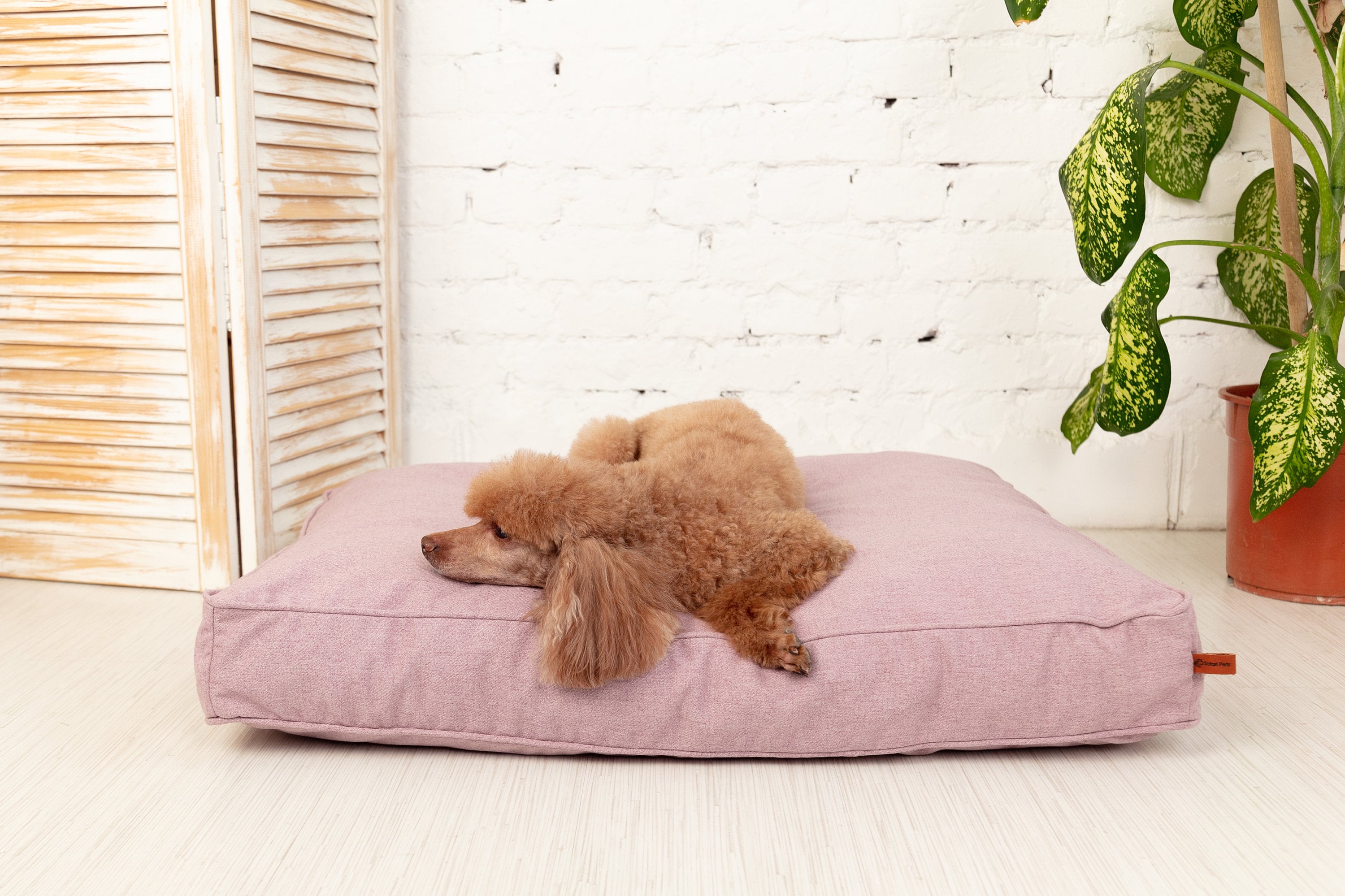Dog Bed Pillow. Pink Dog Mattress. Orthopedic Dog Bed. Bed for Etsy