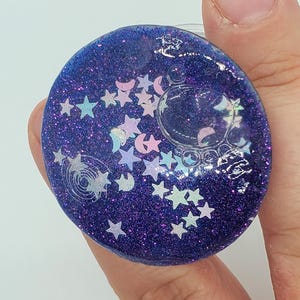 Galaxy flüssiger Kern Telefon Griff Telefonzubehör Harz schwarzes Loch Raum