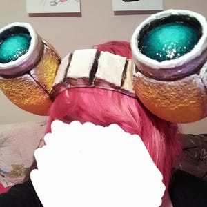 My Hero Academia Tsuyu Asui foam cosplay goggles Froppy costume prop accessory