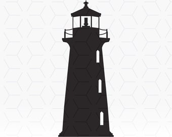 Lighthouse SVG: Cricut Cut File (Digital Download)