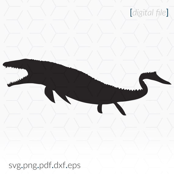 Download Mosasaurus Svg File For Cricut And Cutting Machines Dinosaur Etsy PSD Mockup Templates