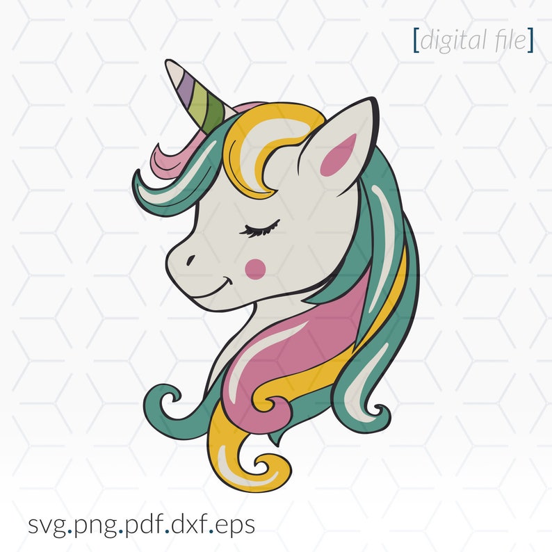 Download Layered Unicorn Svg Free - Layered SVG Cut File - Download ...