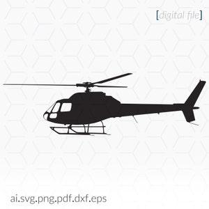 Helicopter SVG for cutting and printing projects, Helicopter Clip Art, Cricut SVG File, Cricut File