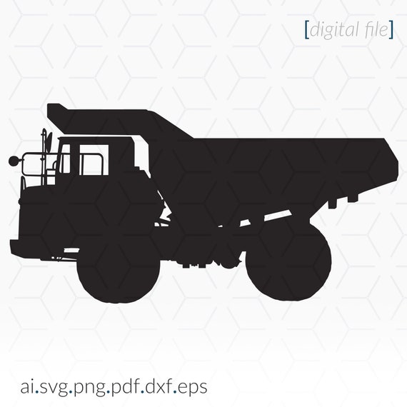 Free Free 164 Dump Truck Outline Svg SVG PNG EPS DXF File
