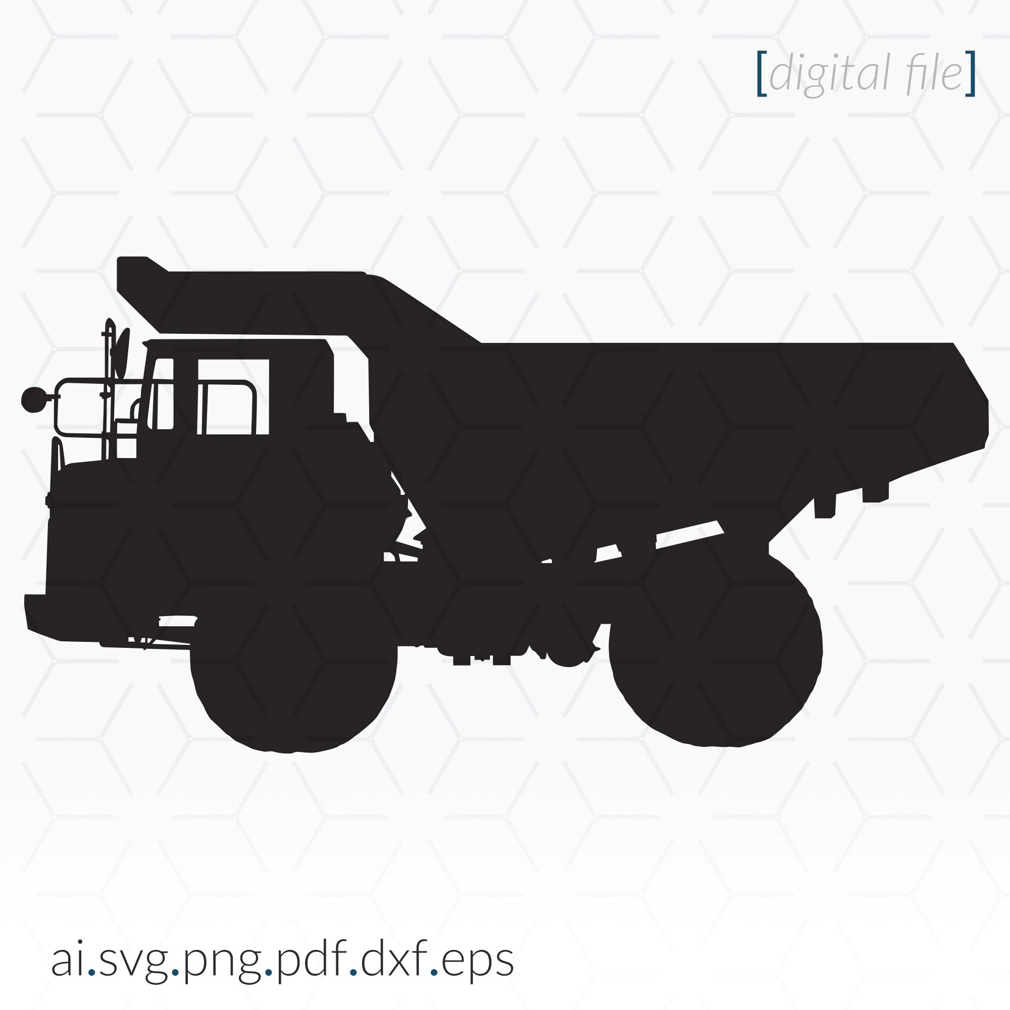 Free Free 324 Dump Truck Outline Svg SVG PNG EPS DXF File