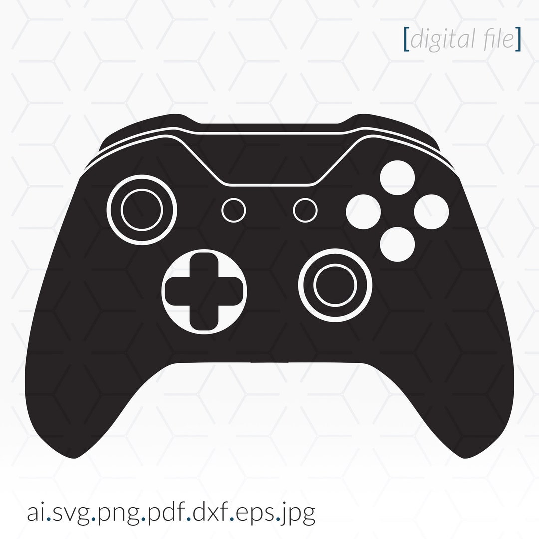 Gaming Controller SVG for Cutting and Printing, Game Controller SVG ...