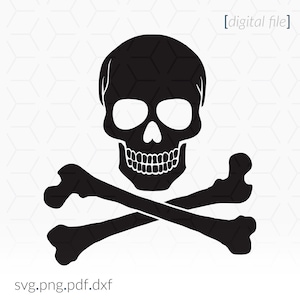 Pirate Skull SVG, Pirates SVG, Pirate Clip Art, Cricut SVG File, Cricut File,