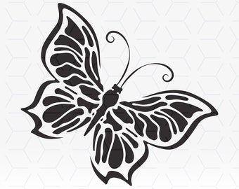 Butterfly SVG: Cricut Cut File, Printable Vector (Digital Download)