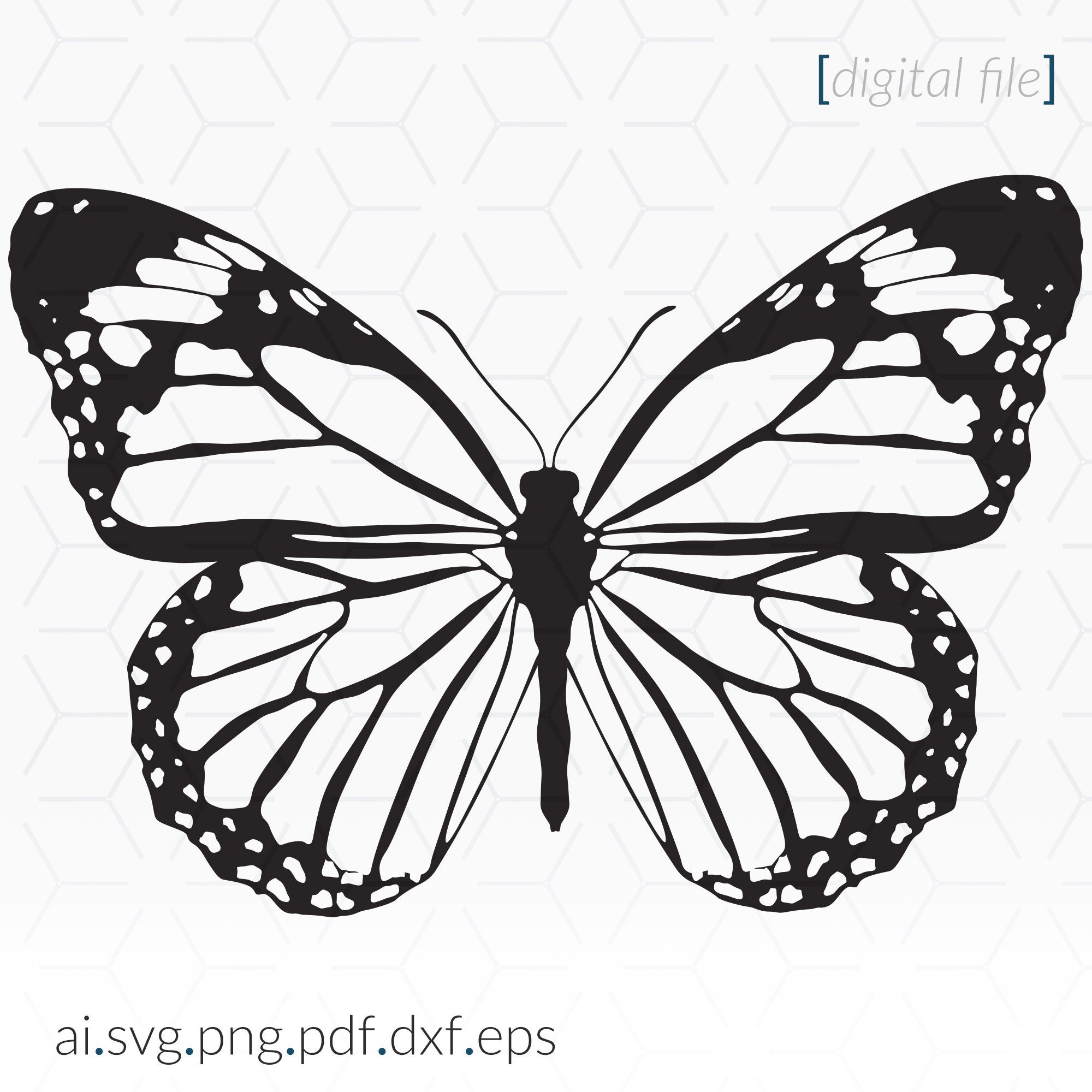 Monarch Butterfly Wing Template monarch-butterfly-wing-template
